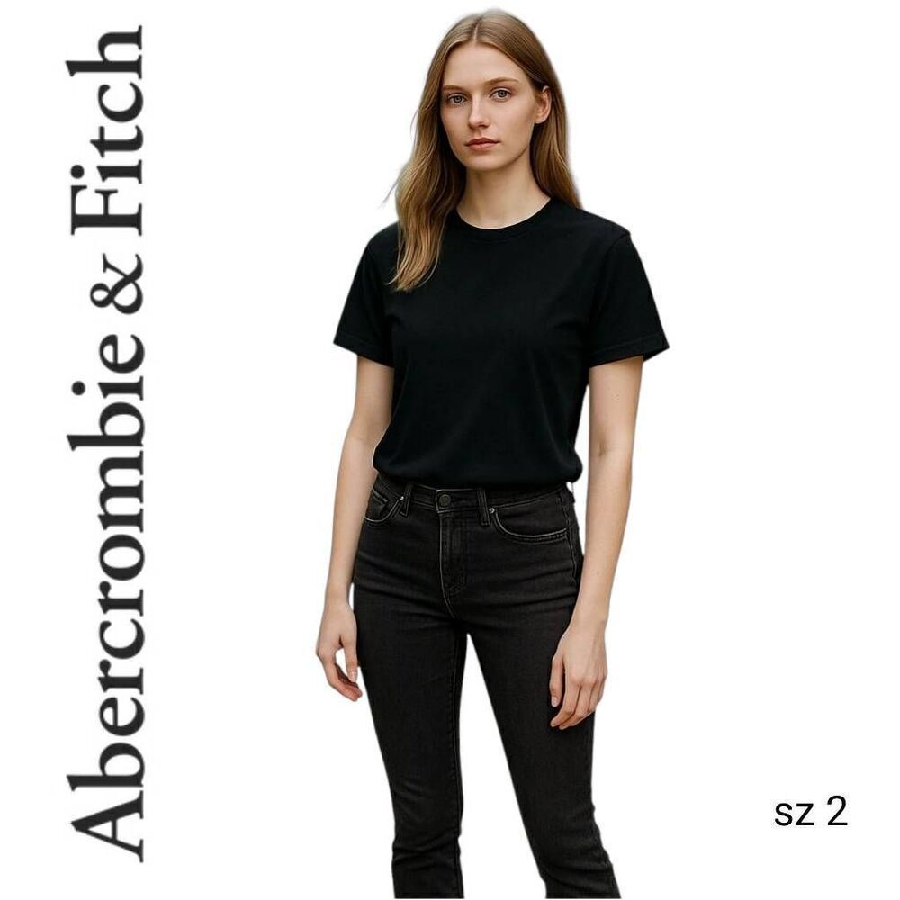 Abercrombie & Fitch Black Low Rise Skinny Jeans